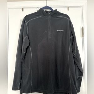 Columbia Fleece 1/4 Zip. Size Large